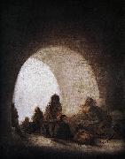 Francisco de Goya A Prison Scene oil painting